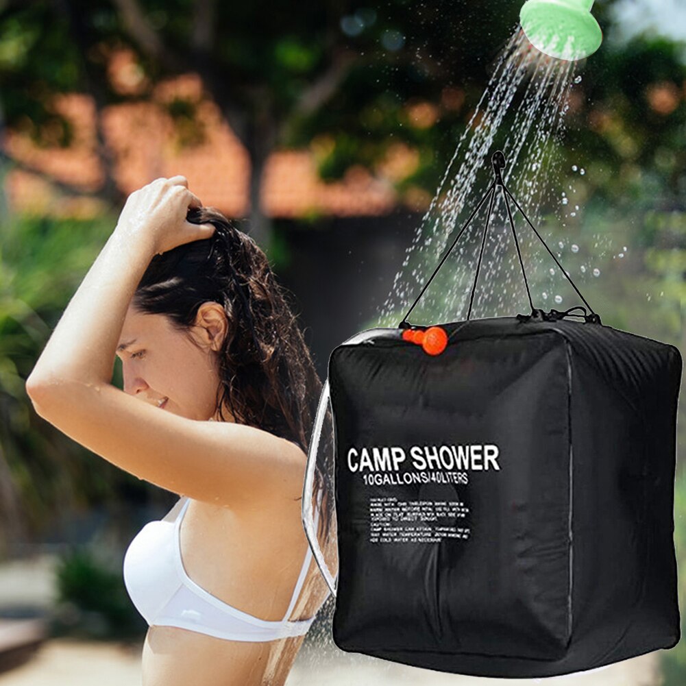 20/40L Douche Bag Portable Folding Solar Verwarmde Waterdichte Outdoor Camping Reizen Wandelen Hand Water Zakken Voor Douche Baden