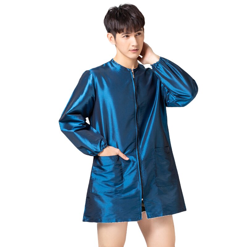 Uniforme de travail à fermeture éclair pour barbier , Cape de coiffeur, vêtements de travail, tablier de toilettage pour animaux de compagnie