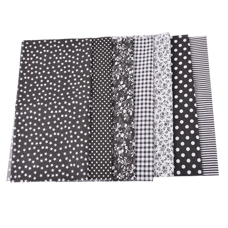 25*25cm Mixed Printing Cotton Fabric Printed Cloth Sewing Quilting Fabrics For Patchwork Sewing Materials Quilting DIY Clothes: I