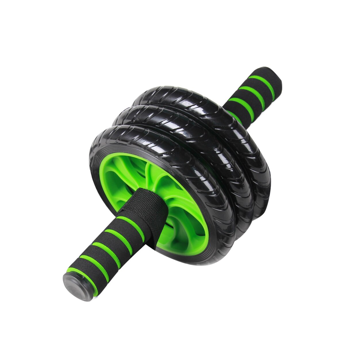 Sport Dual-Wheel Abdominal Roller Exercise Wheel Detachable Muscle Training Mute Fitness Roller