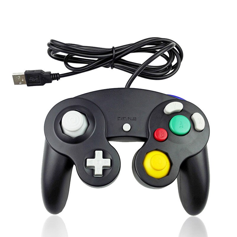 PC USB Bedrade Controller Joypad Joystick Voor Nintendo Gamepads Voor NGC GC Voor MAC Computer Gamepad Voor Gamecube