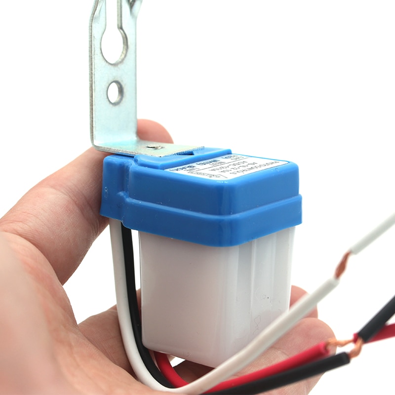 Kelfebby 12V 10A Twilight Sensor Switch Mini Twilight Dusk Sensor Switch Outdoor Night Light Sensor Switch for LED Lamp