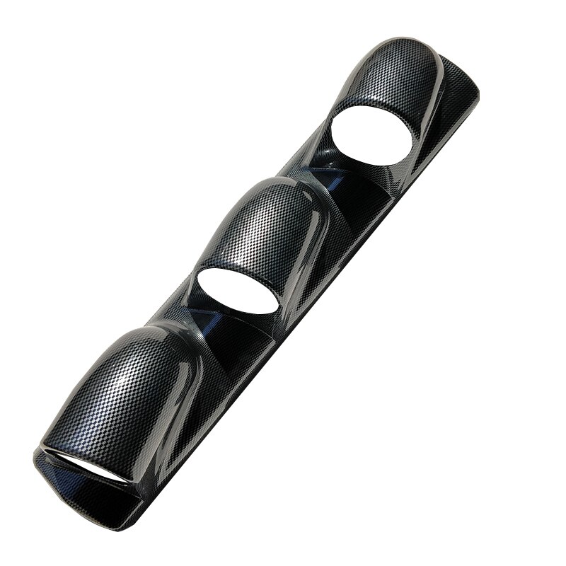 Auto Gemodificeerde Instrument Shell Instrument Cover Universal 60 Mm Water Temperatuur Meter Olie Druk Meter Toerenteller Drie Gaten: 60A3CB  L