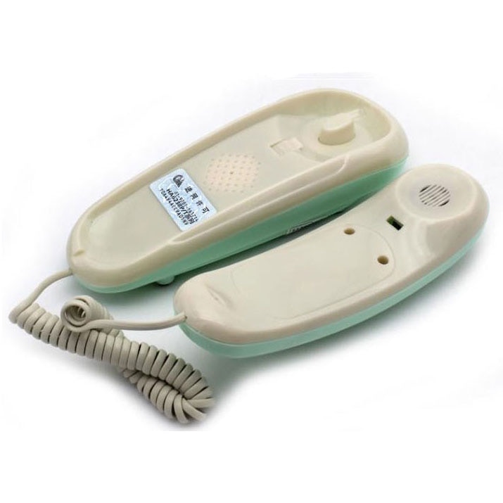 retro Mini Antike feste nur antwort Telefone Hängen Telefon Telefon Zauberstab Montiert Fixe Telefonos De Casa keine schlüssel