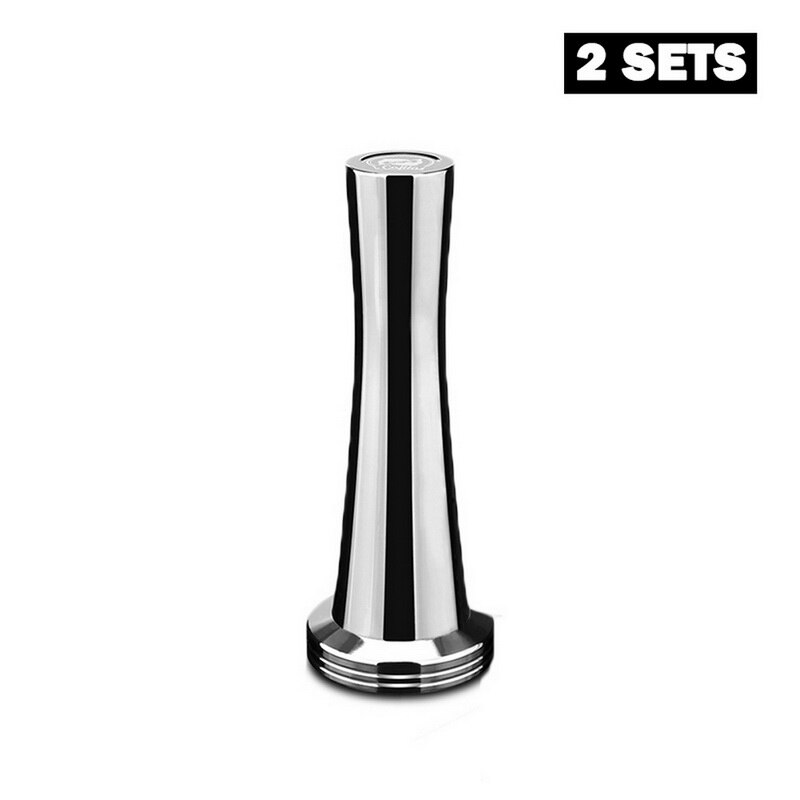 Reusable Coffee Capsules, Stainless Steel Refillable Vertuo Pods Compatible with Nespresso Vertuoline GCA1 and Delonghi ENV135