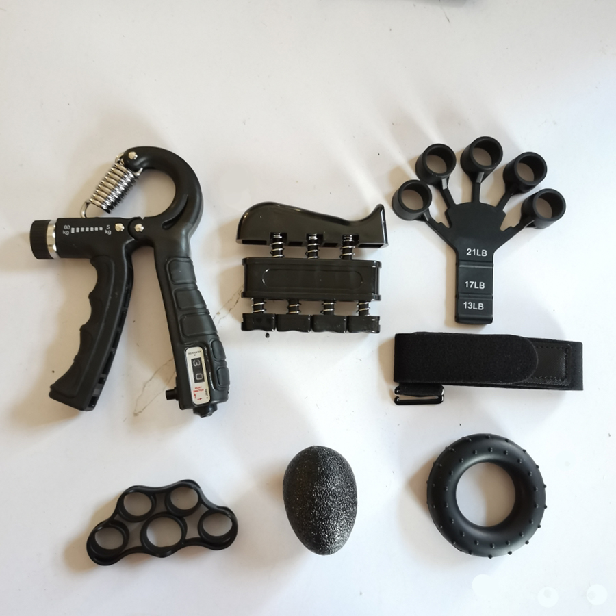 Seven-piece fitness Grip set Finger training fitness equipment Wrist Strength Muscle building arm strength set