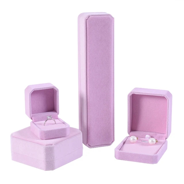 Schmuck Verpackung Box Ring Ohrringe Halskette Anhänger Armband Aufbewahrung Display Box Hochzeit Vorschlag Geschenkbox