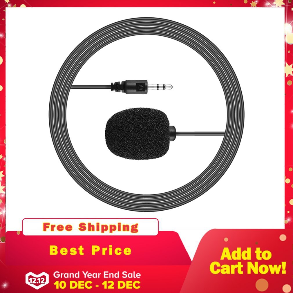 Mini micrófono portátil para ordenador y portátil, manos libres, 3,5mm