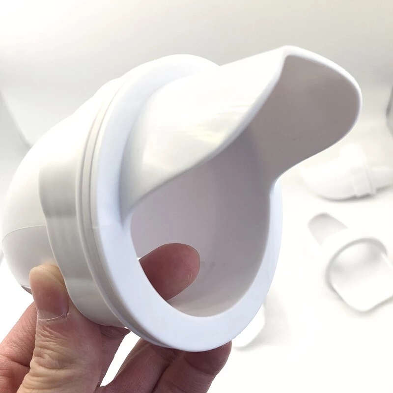 Poultry Chicken Feeder Gravity Chicken Feeder 3 Ports and Hole Saw for Buckets Barrels Bins Troughs Rain Rodent Proof No Waste