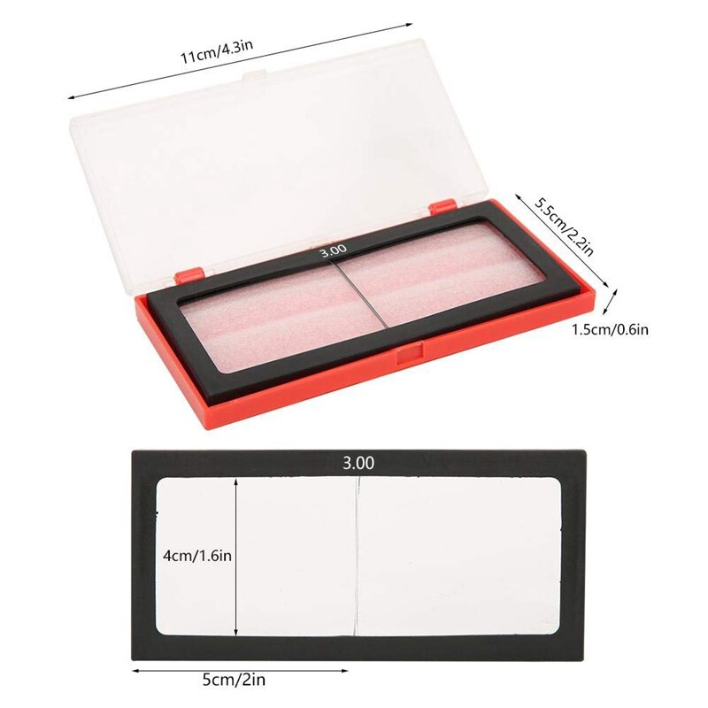 Welding Magnifying Lens Welding Glasses Magnifier Lens for Welding Helmet Eye-Protection Welding Accessories 3.0 Diopter