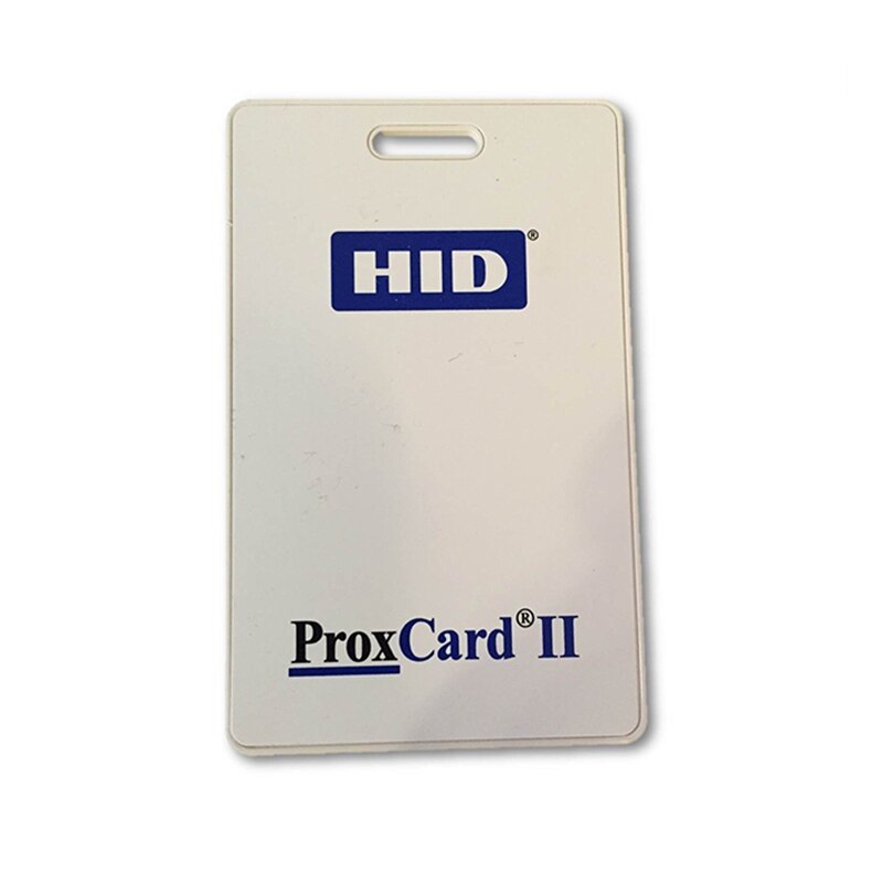 Echt HID ProxCard II 1326 LMSMV Clamshell Proximity Kaart voor Toegangscontrole Standaard 26 Bit H10301 Formaat