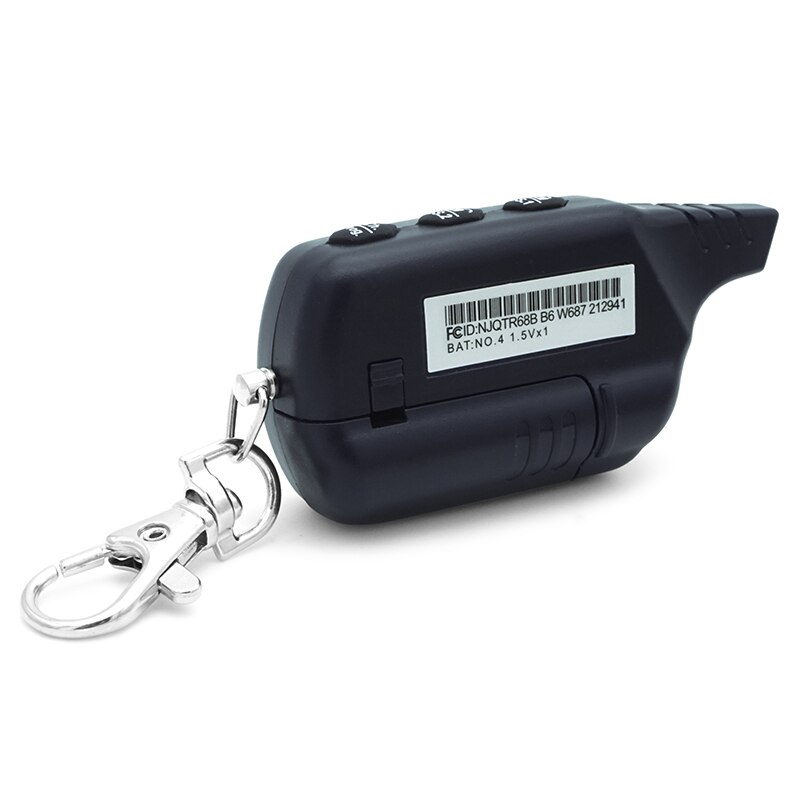 Système d&#39;alarme de voiture 2 voies B6, télécommande, système d&#39;alarme de voiture bidirectionnel pour Starline B6, porte-clés, système antivol pour voiture