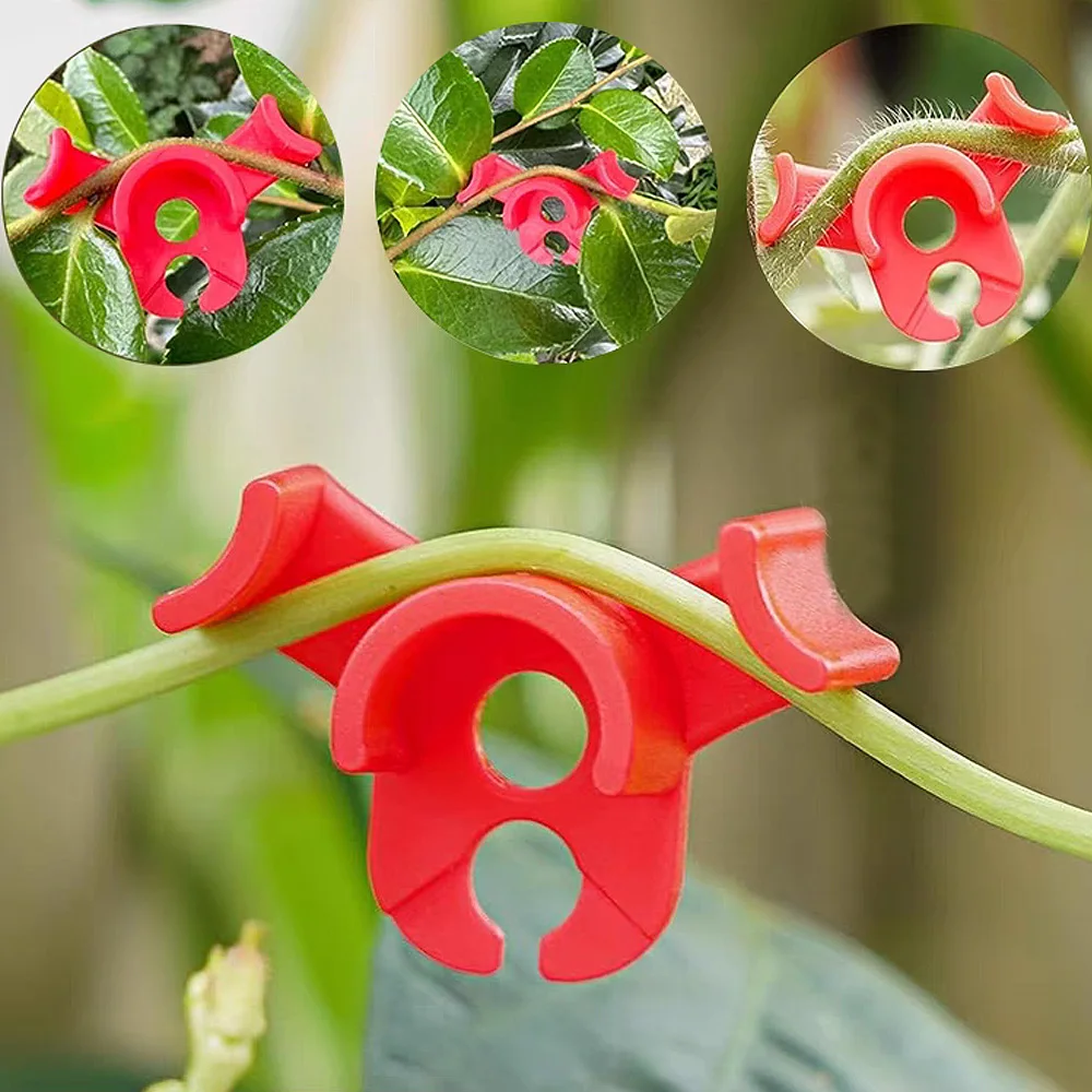 Plant Clamp Bending Device Flower Vine Branches Plant Stem Training Clips Plant Growth Bender Garden Control Support Clamps