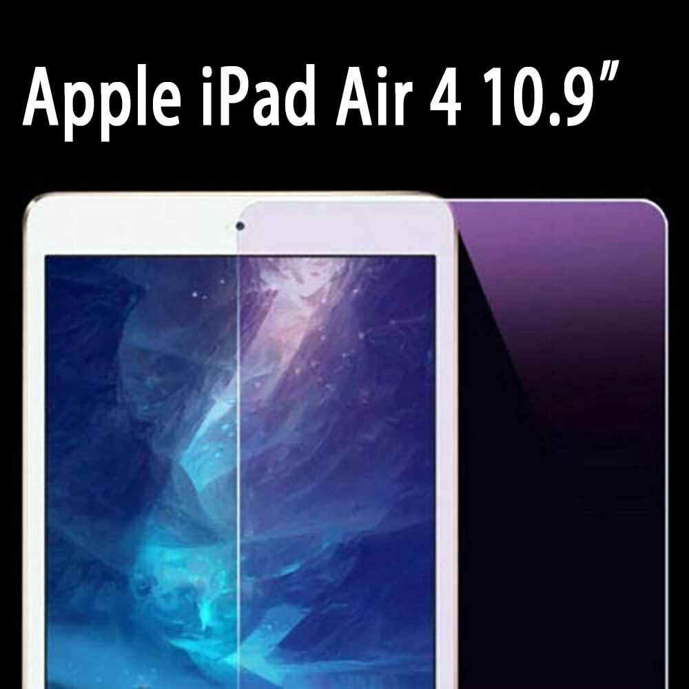 2 PCS For Apple iPad 2 3 4 5 6 7 8/AIR 1 2 3 4/Mini 1 2 3 4 5 7.9" /Pro 9.7"/Pro 10.5“/Pro 11 -Tempered Glass Screen Protector: iPad Air 4 2020