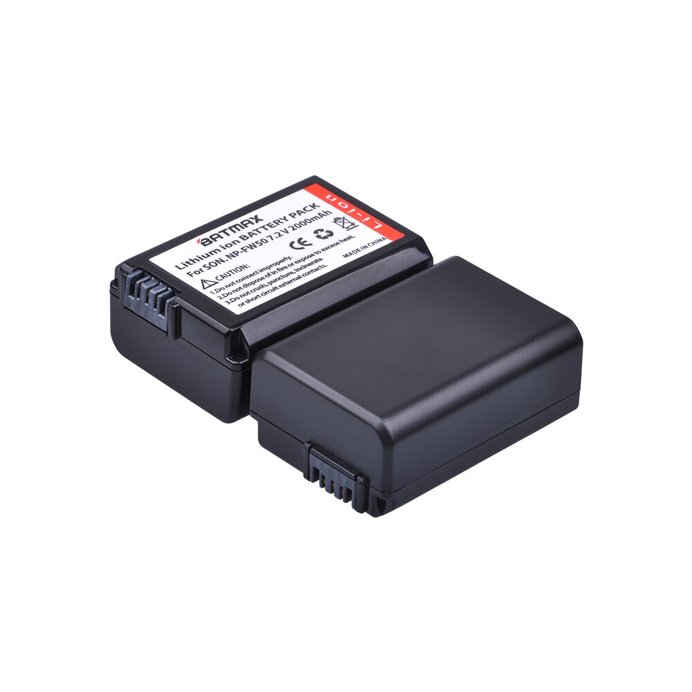 NP-FW50 Camera Batterij opbergdoos Waterdichte SD TF Geheugenkaart doos voor Sony Alpha a3000, a5000, a5100, a6000, a6300, a6400