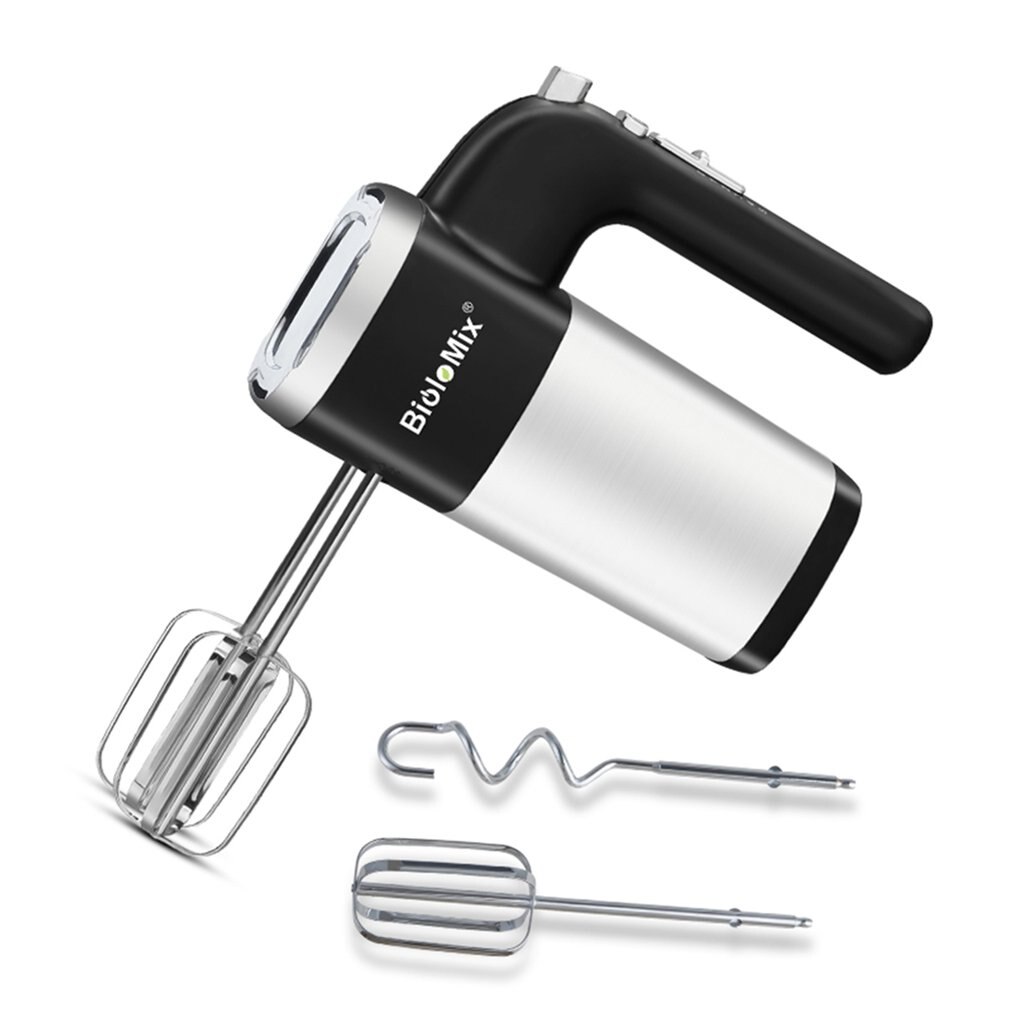 Multifunctional Mini Electric Food Mixer 5 Speed Handheld Egg Beater Whisk Kitchen Food Processor Home Baking Tool: UK