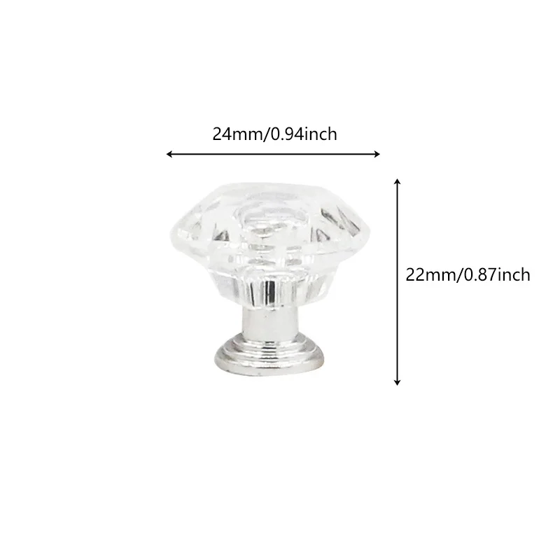 Maniglia per mobili in vetro cristallo Base dorata Manopole per armadietti da cucina trasparenti Maniglie per cassetti per armadi Decorazioni per la casa: Colore rosa