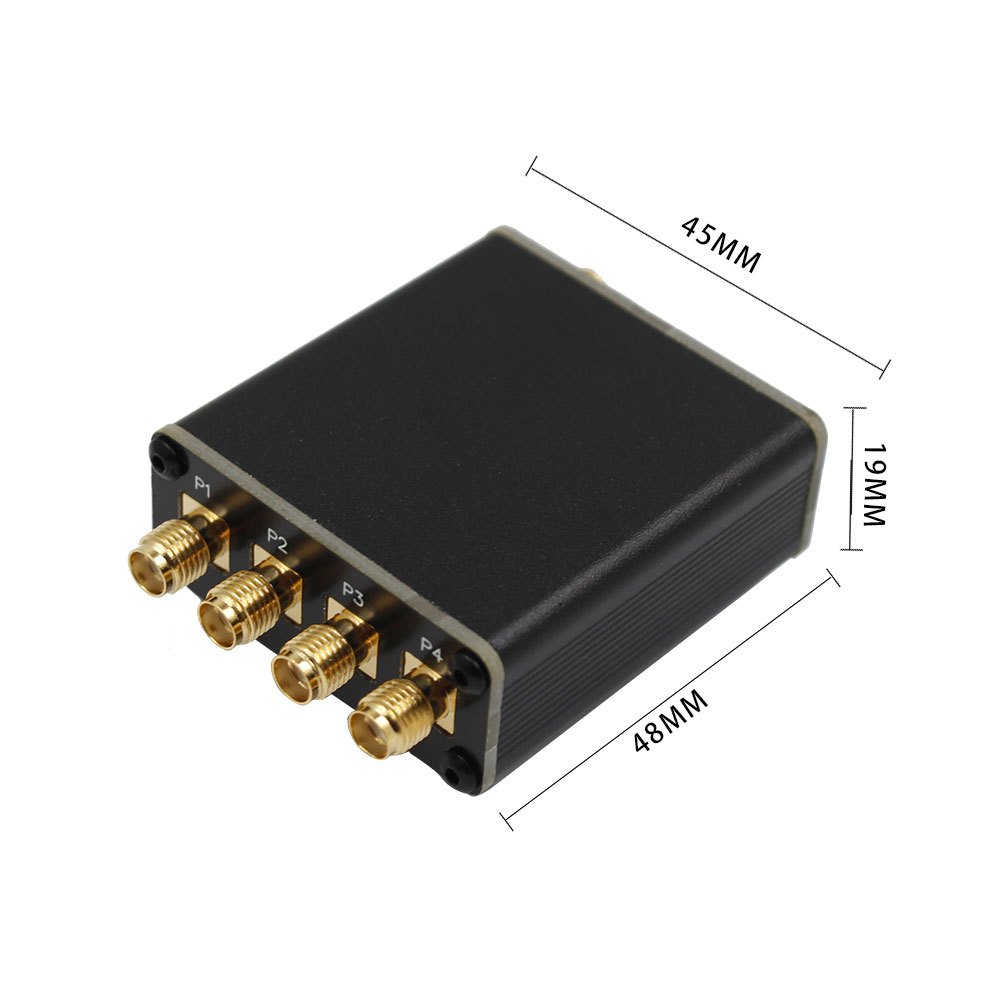 Active RF Isolation Splitter 100kHz To 150MHz Active RF Isolated Distributor for RF Signal Radio Antenna
