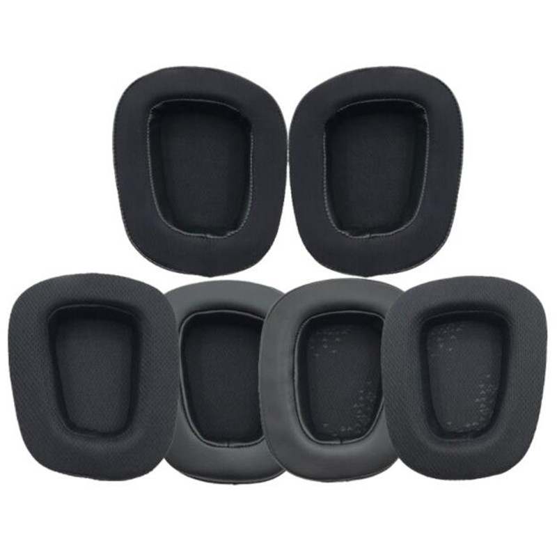 Coussinets d'oreille en mousse pour Logitech G633 G933s, housses de coussinets d'oreille de remplacement pour casque Logitech G935 G933