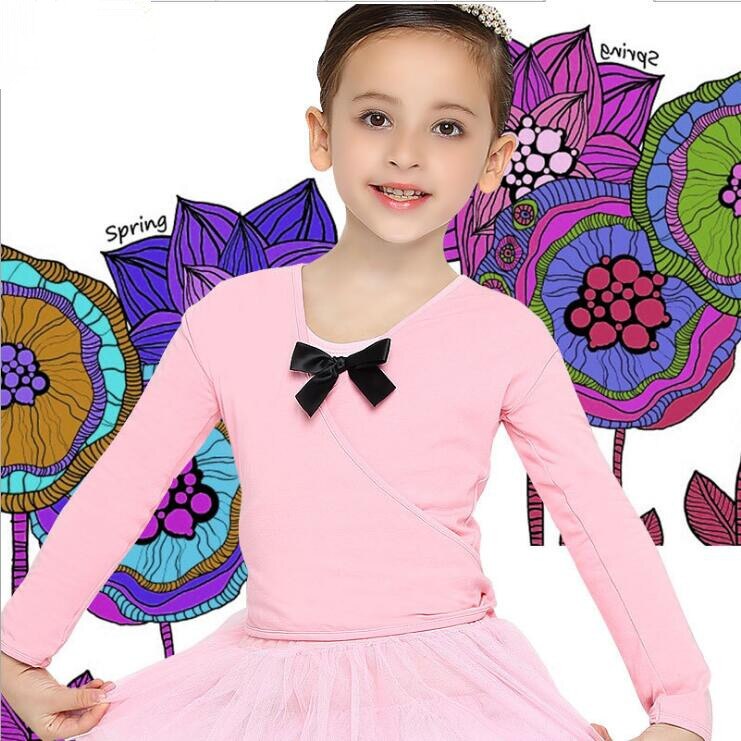 90cm-165cm tytön tanssivillapaita ballerina pitkähihainen neulepusero baletti neuletakki voimistelu lämmittelypaita valkoinen