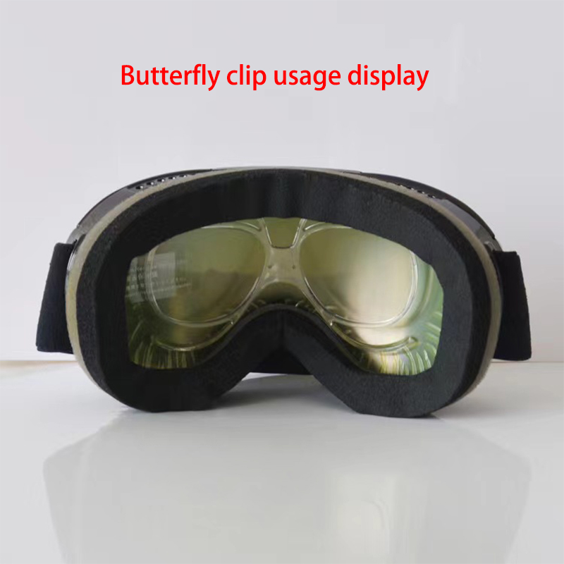 Buigbare motorbril Skibril Bril Bijziendheid Frame Rx Insert Optische adapter Flexibel