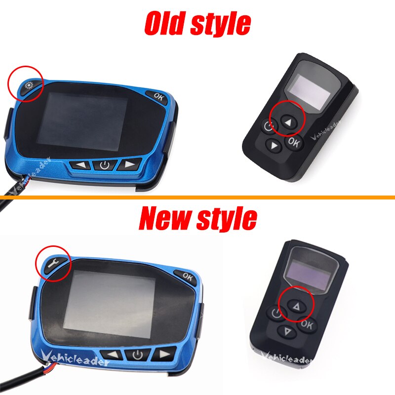 12V 24V Luft Diesel- Standheizung Auto LCD Monitor Fernbedienung Regler Schalter Für Auto Diesel- Luft Heizung parkplatz Heizung