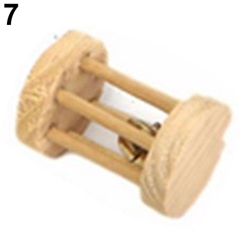 Tre mini trening tygge tenner omsorg molar leketøy for kanin chinchilla hamster kjæledyr: 7