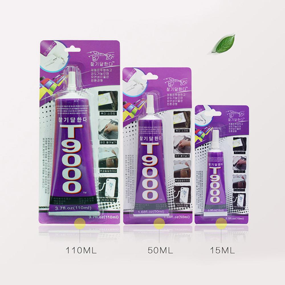 110Ml T9000 Transparante Vloeibare Lijm Krachtige Lijm Kit Mobiele Telefoon Touch Scherm Reparatie Tool, 110Ml