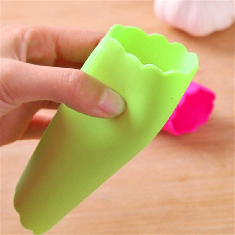 Siliconen Knoflook Rocker En Dunschiller Keuken Knoflook Roller Peeling Tool Niet Kwetsen Uw Handen Knoflook Dunschiller Keuken Gadget