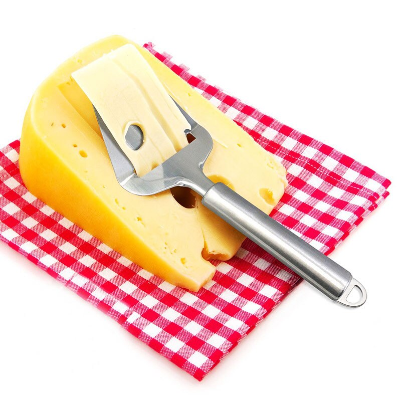 Stainless Steel Cheese Slicer - Cutter &amp; Shaver Cheese Plane Tool for Soft, Semi-Hard, Hard Cheeses