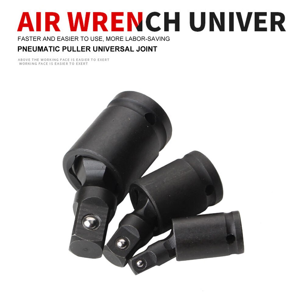 Rustproof Extension 360 Degree Adapter Labor Saving Swivel Wobble Socket Chrome Moly Accessories Impact Universal Joint Drive