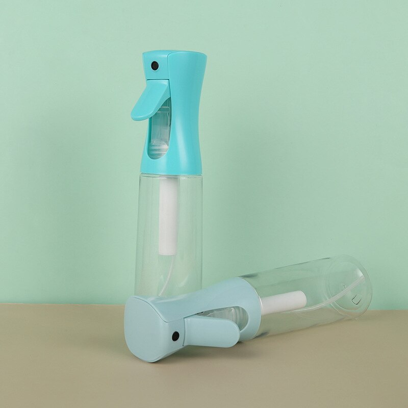 Botella de vapor rellenable vacía para peluquería, rociador de agua, herramientas de peluquería, belleza, colores caramelo, 300ML