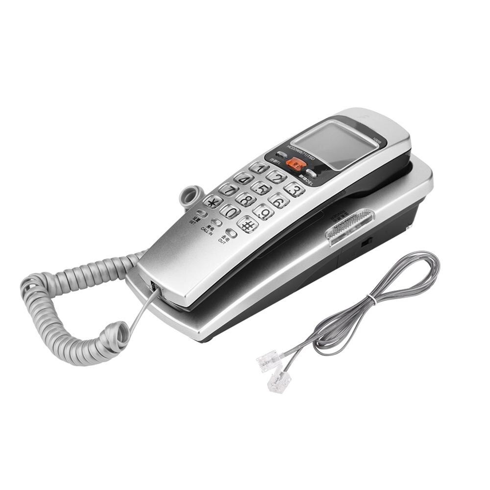 Fsk/Dtmf Caller Id Bedrade Telefoon Vaste Telefoon Bureau Zetten Vaste Mode Extension Telefoon Voor Display Home Office Hotel