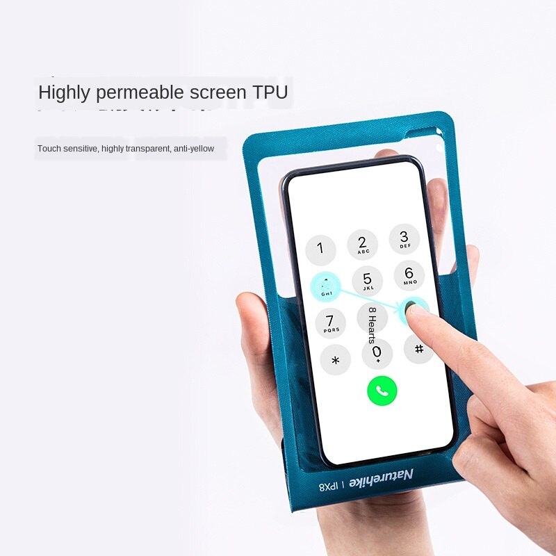 Naturehike Wasserdichte praktisch Tasche TPU Schwimmen Wasserdichte Telefon einstellen Touchscreen Versiegelt Tauchen praktisch Hülse NH20SM003