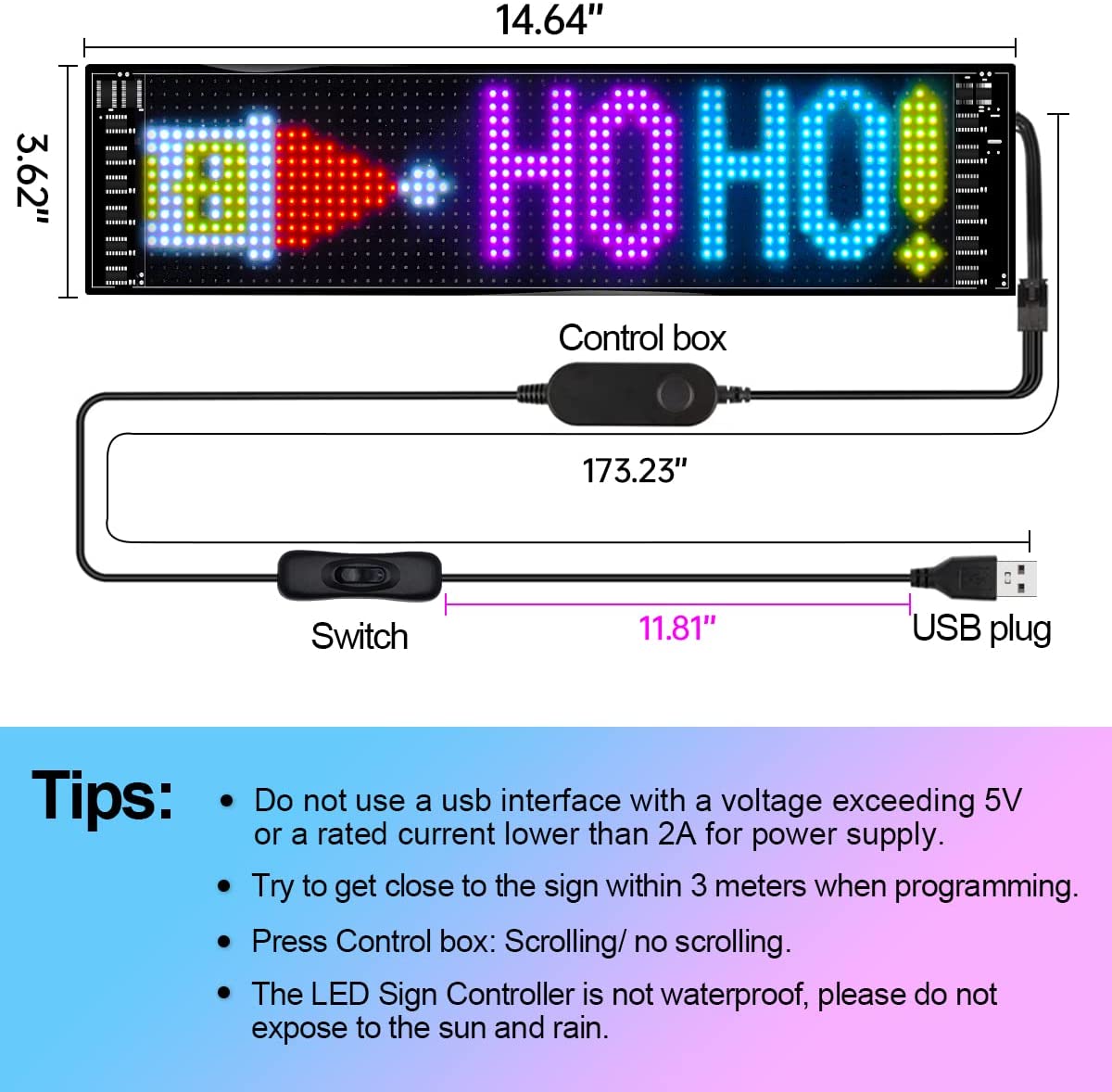 Bluetooth Rgb Flexibele Led Module Display Matrix Teken Android Ios Applicatie Controle Led Masker Hoed Scherm: 1 pack of 10pcs