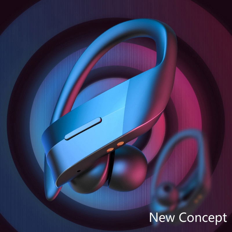 Concept Opknoping Oor Onzichtbare In-Ear Koptelefoon Draadloze Bluetooth Koptelefoon Bluetooth 5.0 Sport Running Binaural Auricular