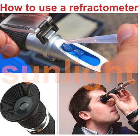 RHM-711ATC M-10/MDT Mineral Emulsion Refraktometer mit Kunststoff Kleinkasten und Trackable Service