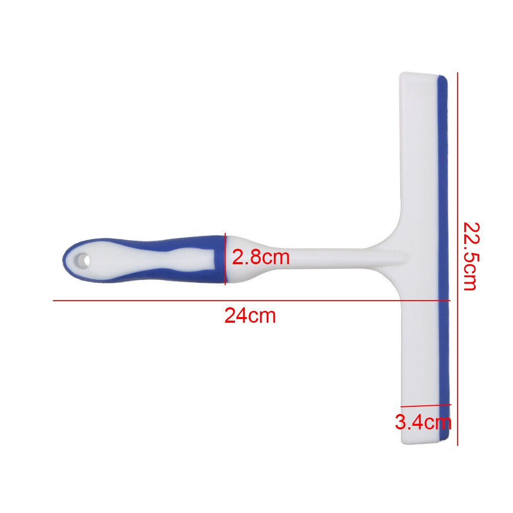 Leepee auton ikkunanpesuaine t-tyyppinen pyyhkimen sulka 24*23*3 cm lasia vesiraavin tuulilasin puhdistus vesi kaavinta auton kalvo työkalut
