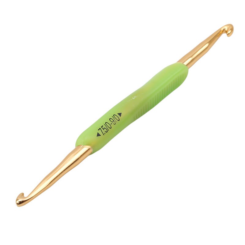 Kit Crochets Ergonomiques 5 Tailles (2,5 à 4,5 Mm) - Poignée Silicone Souple, Aluminium - Pour Tricot, Débutants Et Confirmés - 13