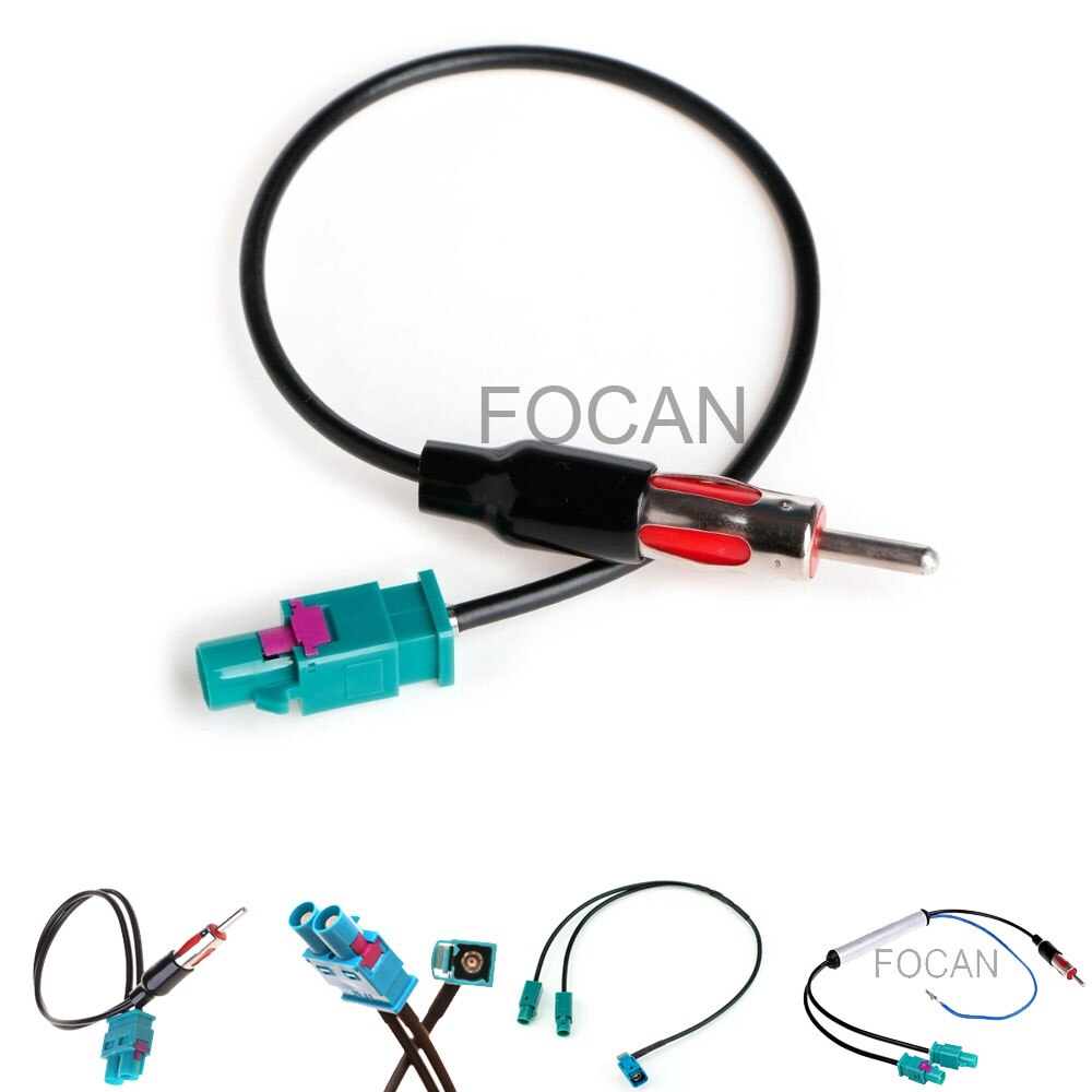 Auto Antenne Adapter Auto Stereo Fm Am Radio Antenne Adapter Kabel Fakra Z Male Naar Motorola Din Plug Connector Kabel 30Cm 1 Voeten F