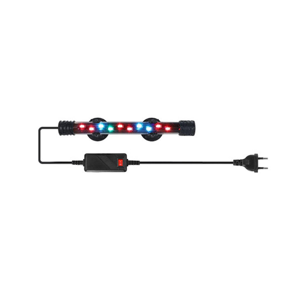 Dompelpompen Verlichting Aquarium Onderwater Verhelderende Waterdichte Hoge Helderheid Led Verlichting Landschapsarchitectuur Aquarium Lamp: EU Plug 4W 18cm