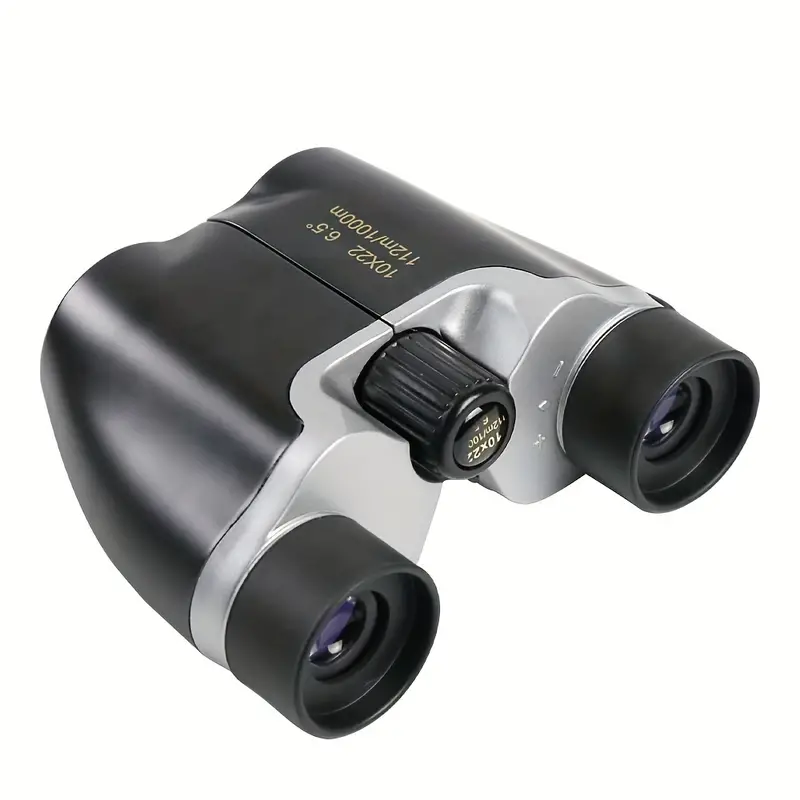 HighPower 10X22 verrekijker Ideaal voor volwassenen Perfect voor vogels kijken in LowLight Compact waterdicht voor reisvoetbal: WHITE