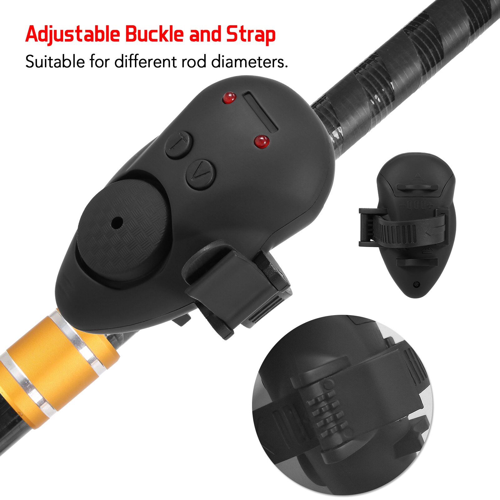 Excellent Alarm Fishing Alarm Portable Electronic Fishing Bite Alarm Night Fishing Smart Reminder Bite Alarm Night Fishing