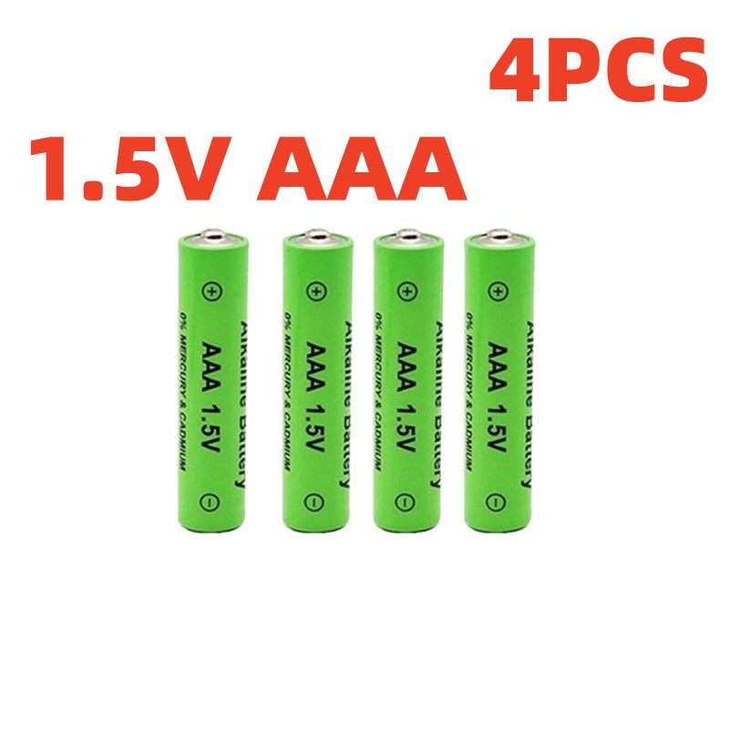 1.5V AAA alkaline battery, suitable for remote control, mouse, computer, toy watch and other non-rechargeable batteries: Beige