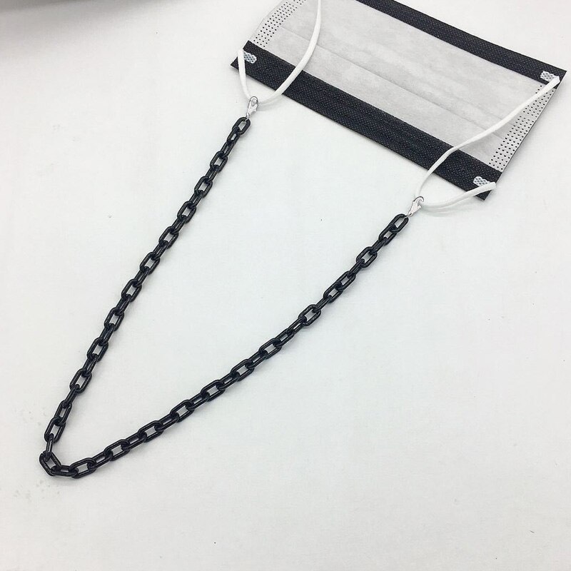 Gezichtsmasker Bril Zonnebril Hanger Hangging Keten Koord Beugel Houder Hang On Neck Gezichtsmasker Glazen Houder Ketting