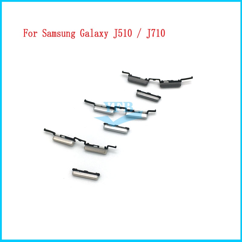 Til samsung galaxy  j5 ) j510 / j7 ) j710 tænd / sluk-knap til fra lydstyrke op side ned knap-tast