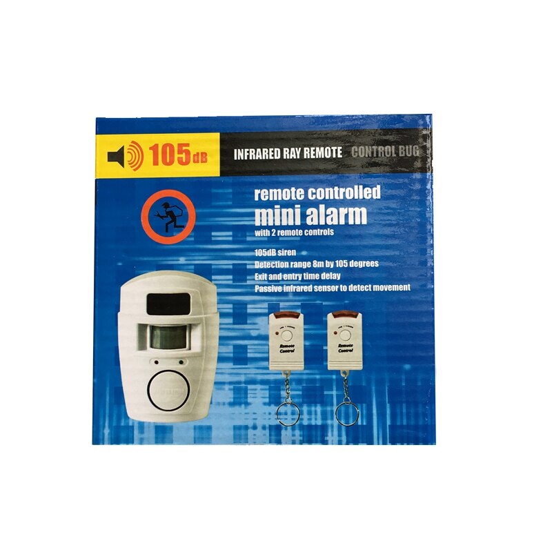 Thuis Alarm PIR Alert Motion Sensor Detector Draadloze Afstandsbediening Alarm Huis Guard Signalering Anti-diefstal Monitor Sensor