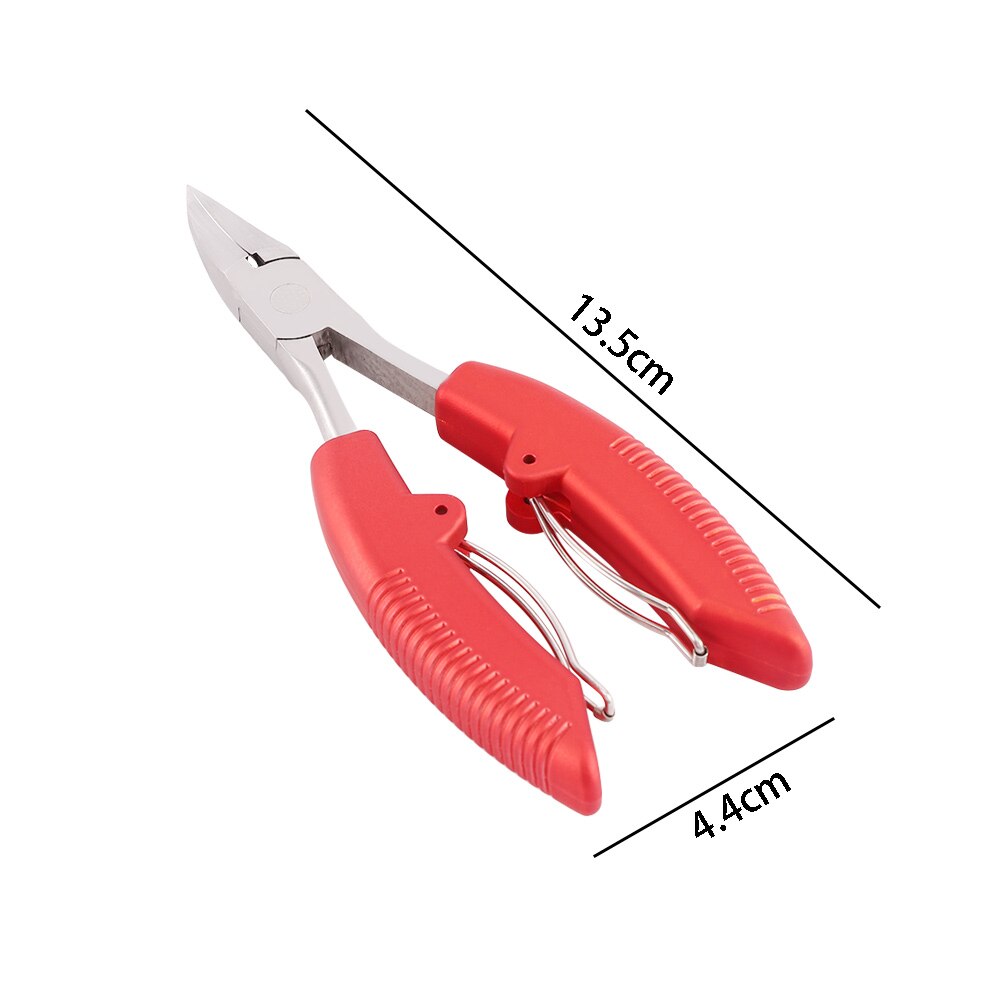 Nail Toe Cuticle Scissors Fingernail Toenail Thick Ingrown Toe Nail Clippers Pliers Pedicure Tool Dead skin clamp