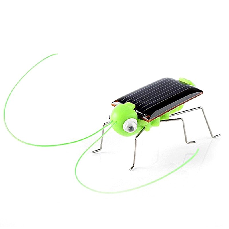 Solar Sprinkhaan Insect Zonne-energie Sprinkhaan Robot Speelgoed Nodig Gadget Solar Speelgoed Educatief Speelgoed