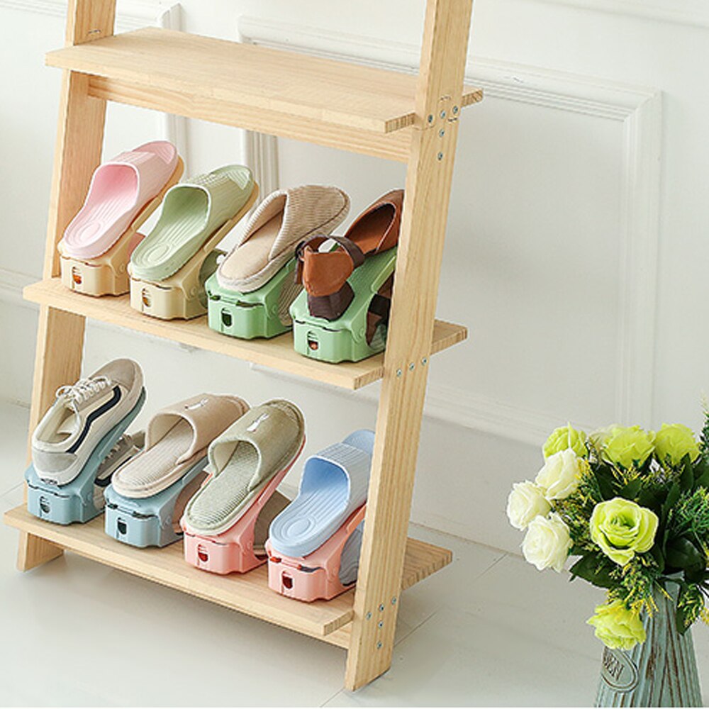 5PCS Adjustable Strong Home Shoe Slots Organizer S... – Grandado
